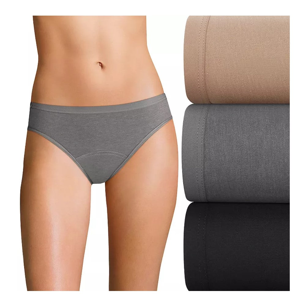 Hanes Pack 3 Und Ropa Interior Comfort Period Para Dama