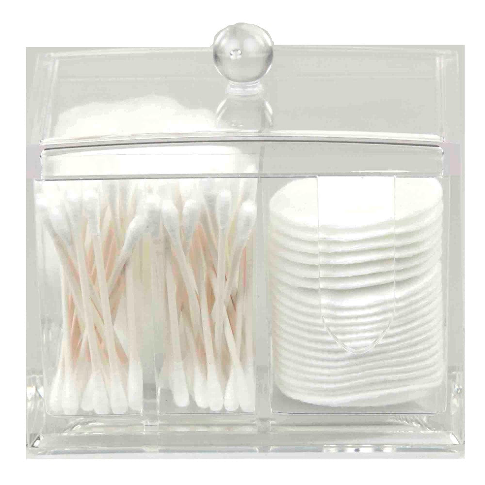 Organizador De Cosmeticos De Plastico Transparente 4Compartimientos