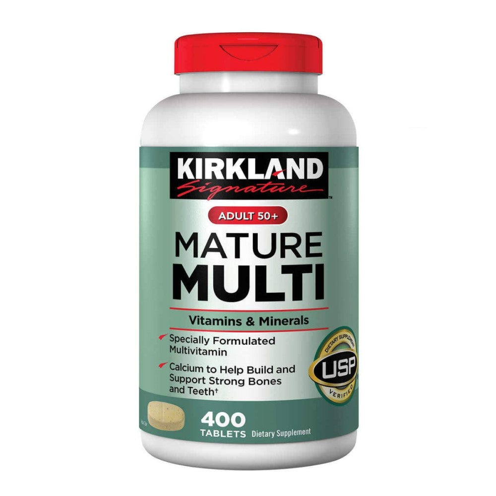 Kirkland Mature Multi Adult 50+ 400tablets