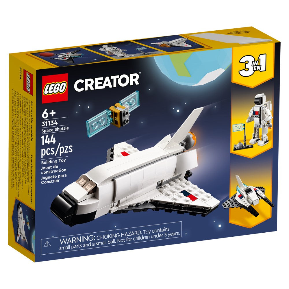 Lego Creator Space Shuttle 3 en 1 144pzs 6+ 31134