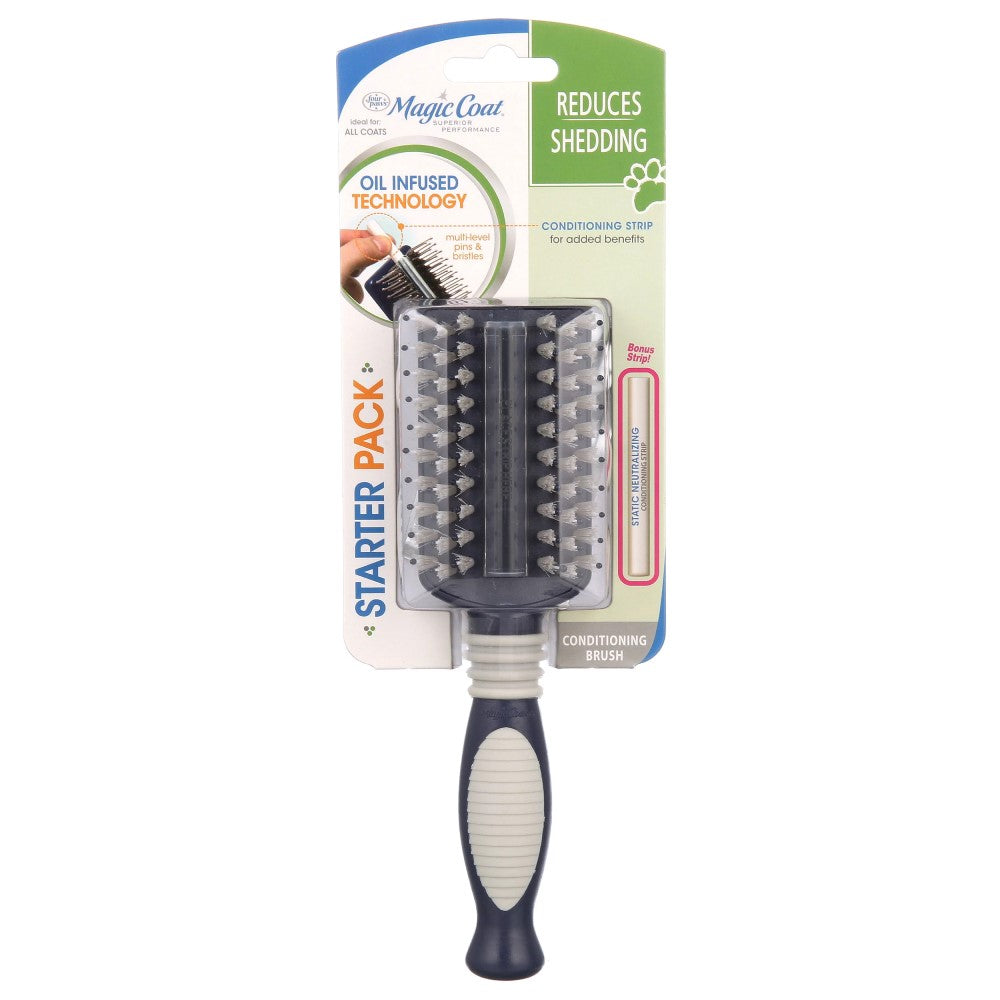 Magic Coat Cepillo Para Gato Starter Pack Conditioning Brush