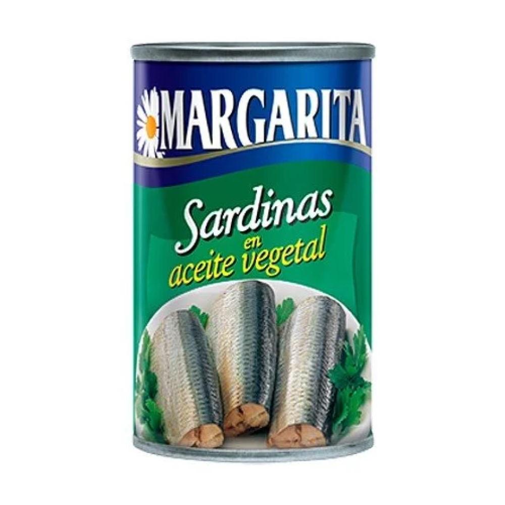 Sardinas Margarita en Aceite Vegetal 170g Nacional