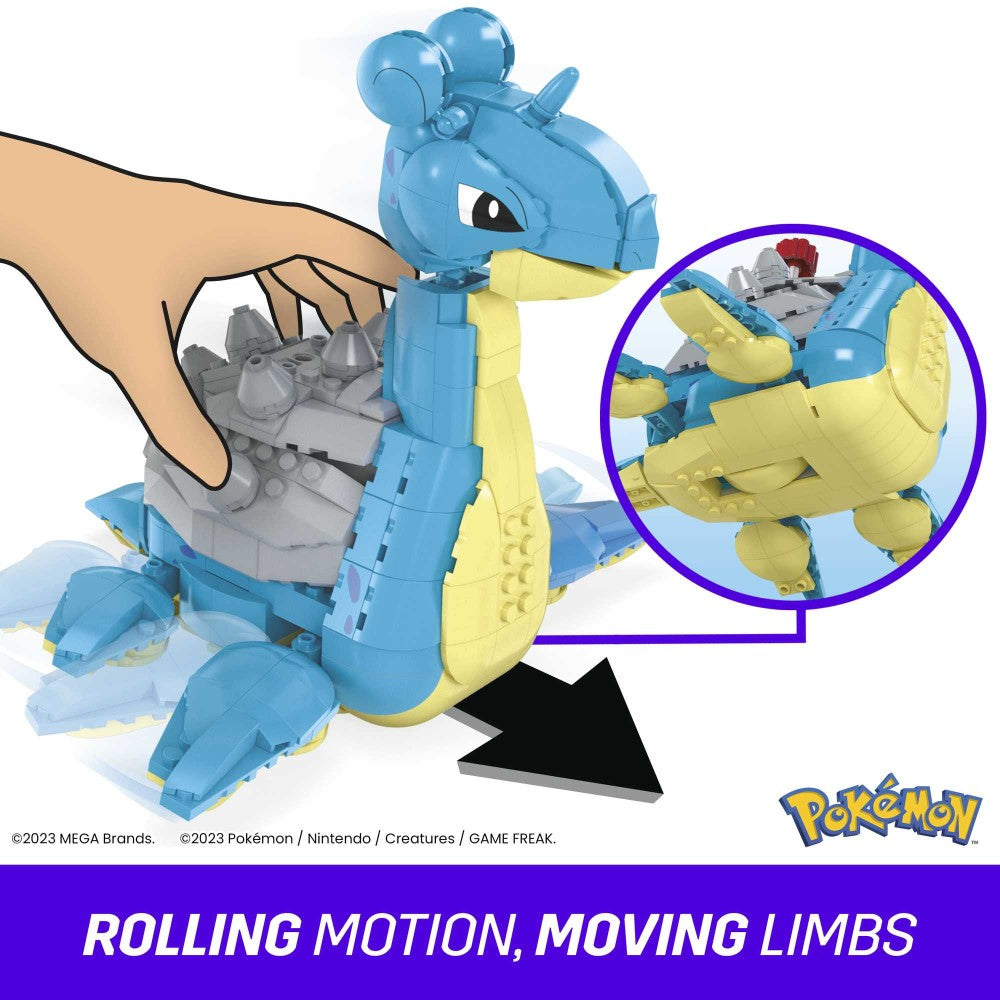 Pokemon Mega Set Lapras Lokhlass 527Piezas 8+