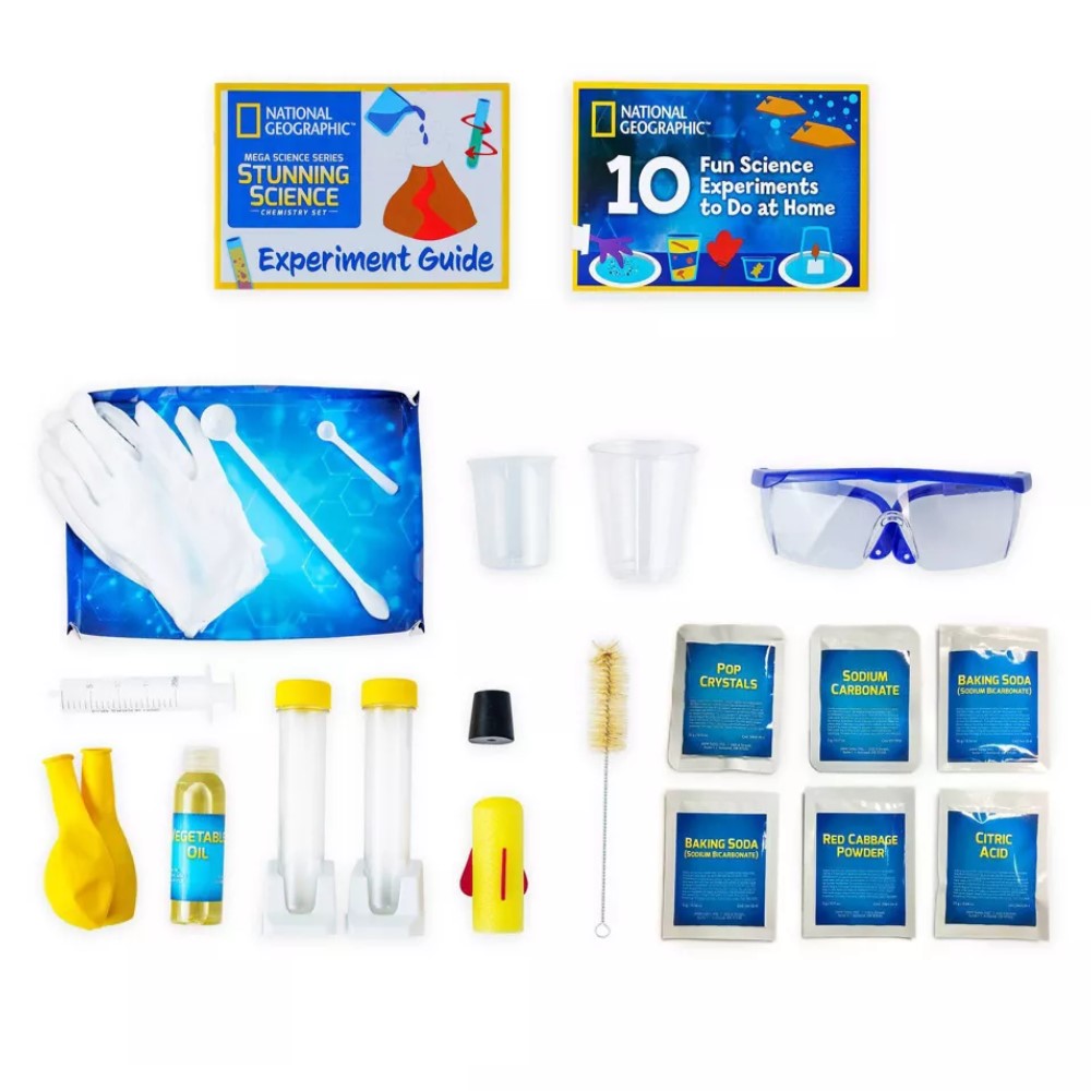 National Geographic Stunning Science Chemistry Set 8+