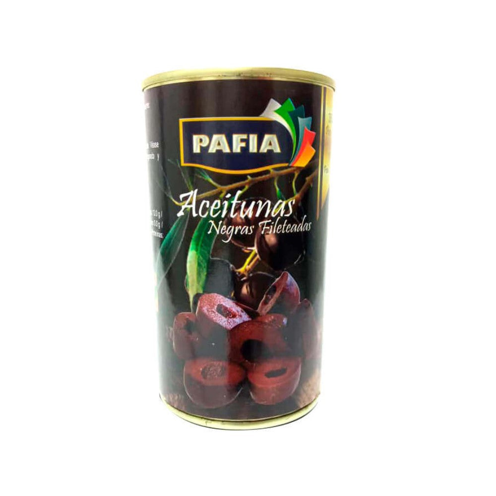 Aceitunas Negras Fileteadas Pafia 350g