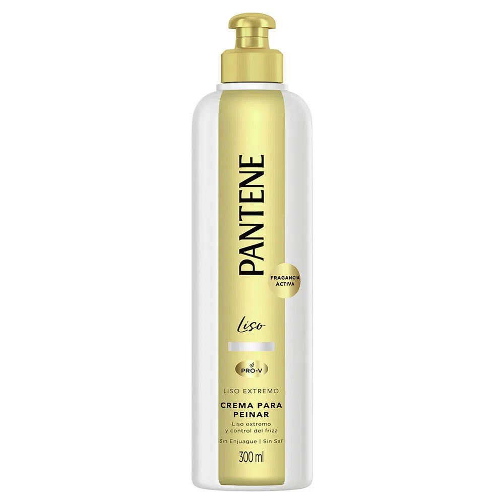 Pantene Crema Para Peinar Liso 300ml