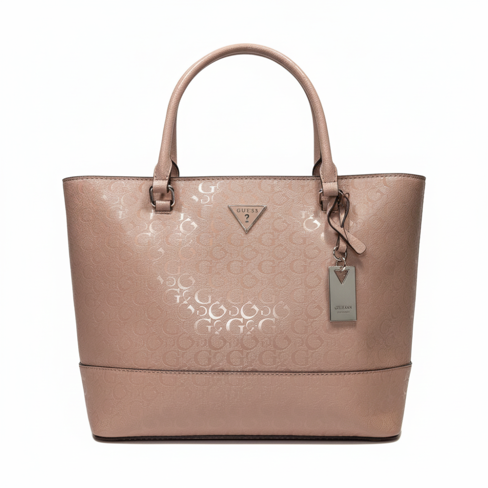 Guess Cartera Tote Viviette Dusty Mauve