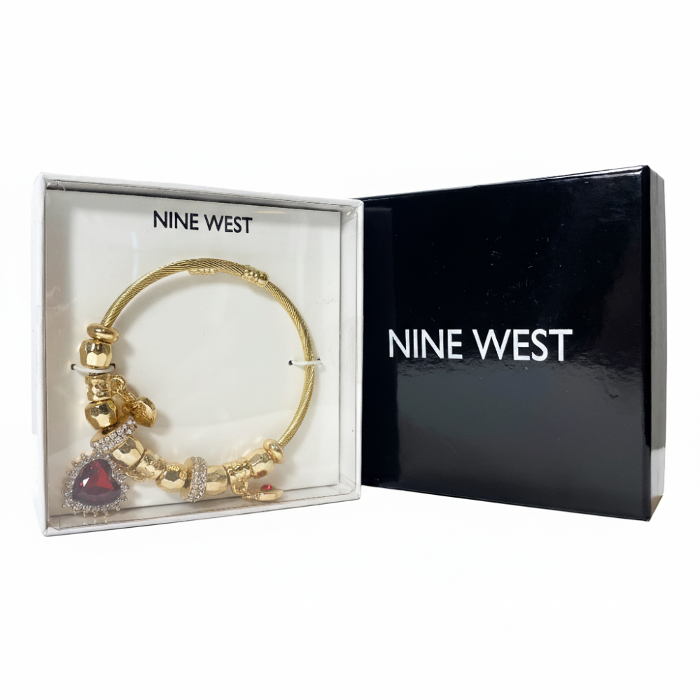 Nine West Pulsera De Corazón Red