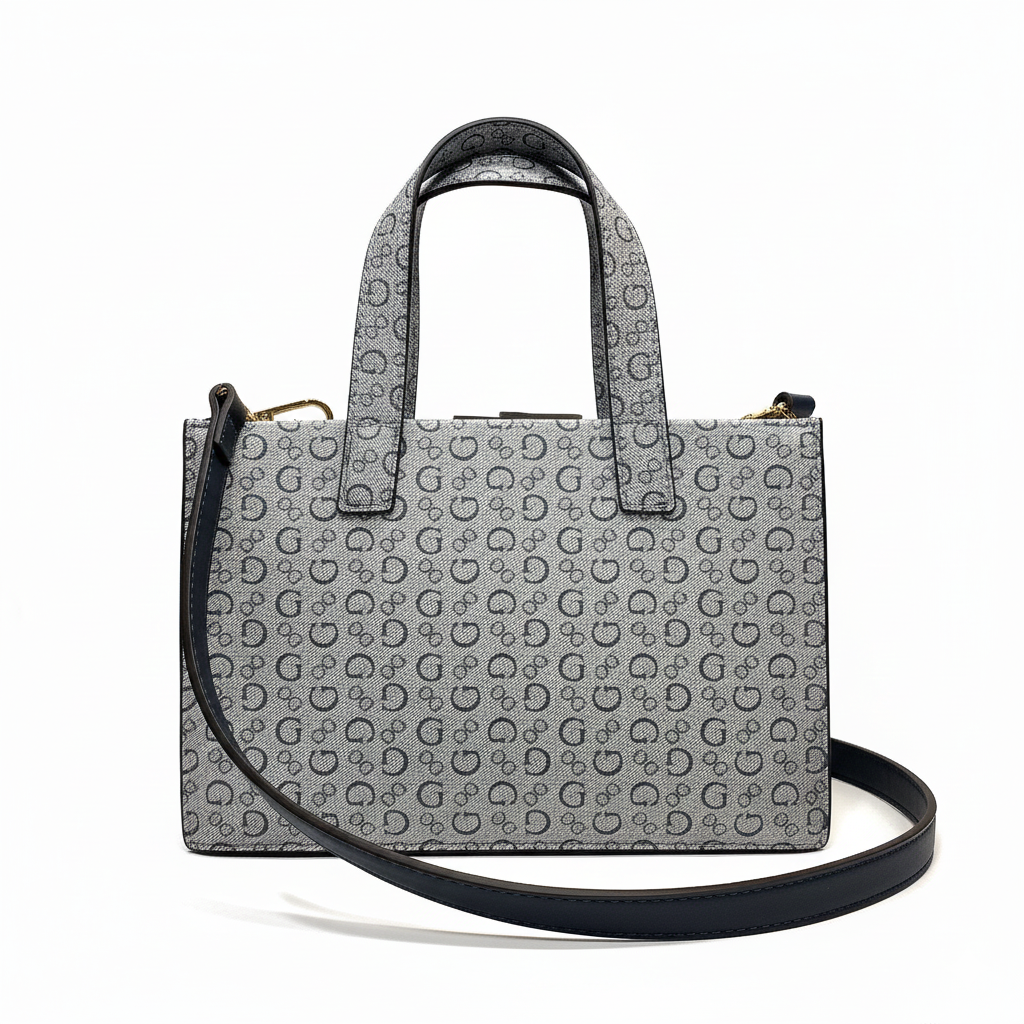 Guess Cartera Ines Mini Satchel Navy