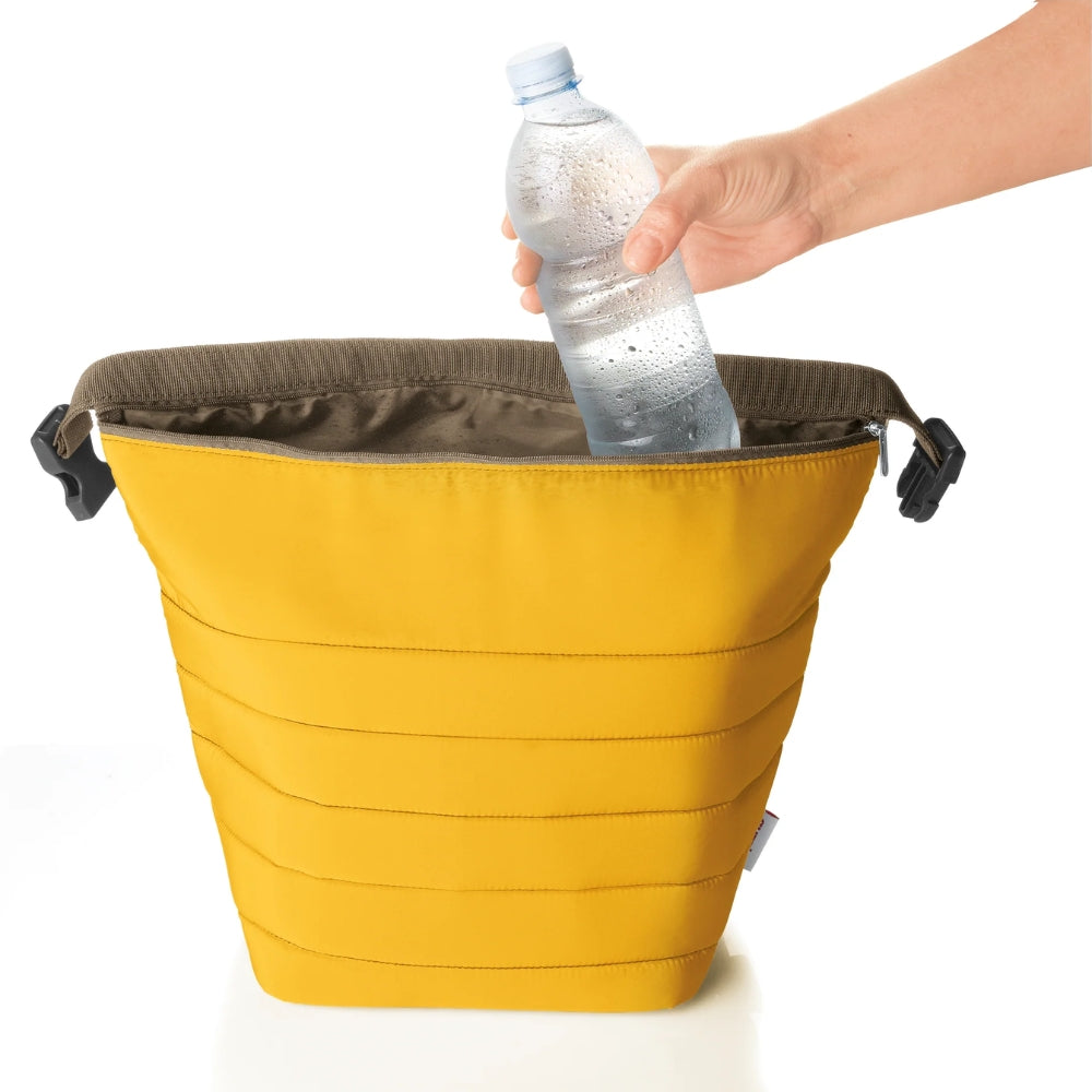 Guzzini Bolsa Térmica Con Recipiente Hermético Pequeña Color Ocre