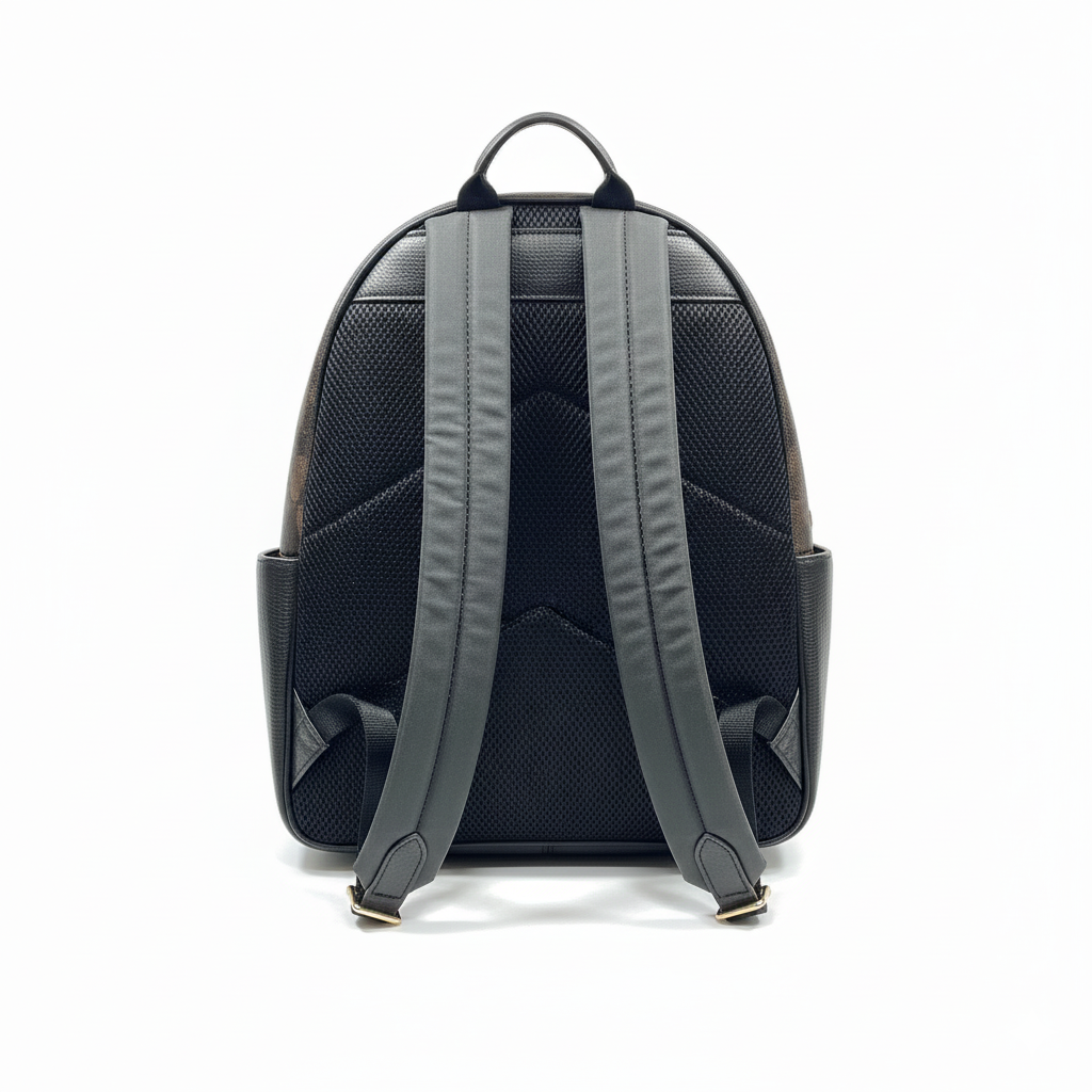 Coach Bolso Court Backpack In Signature Canvas Marrón