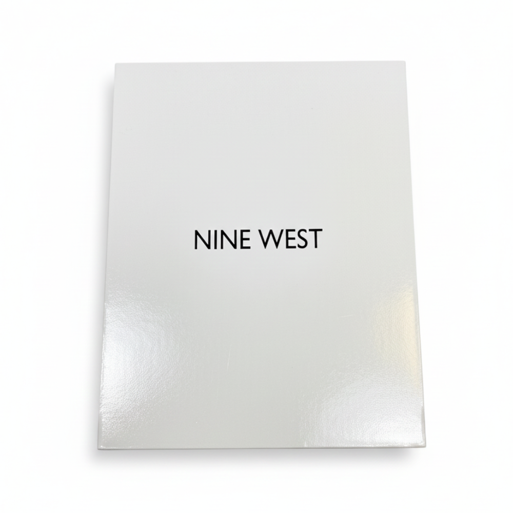 Nine West Reloj Para Damas Cuadrado White
