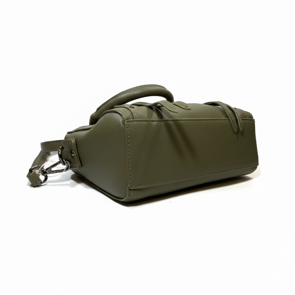 Steve Madden Cartera Satchel Bryle Olive