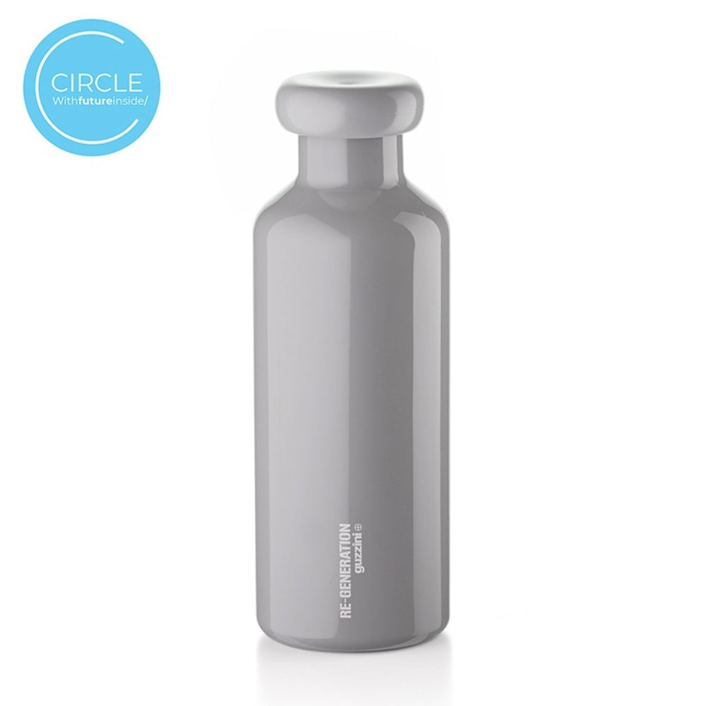 Guzzini  Re-Generation Botella de Agua 600ml Color Gris