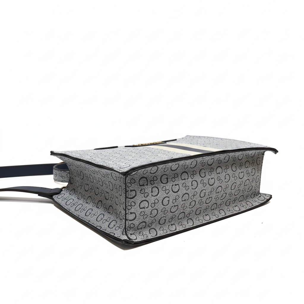 Guess Cartera Ines Mini Satchel Navy