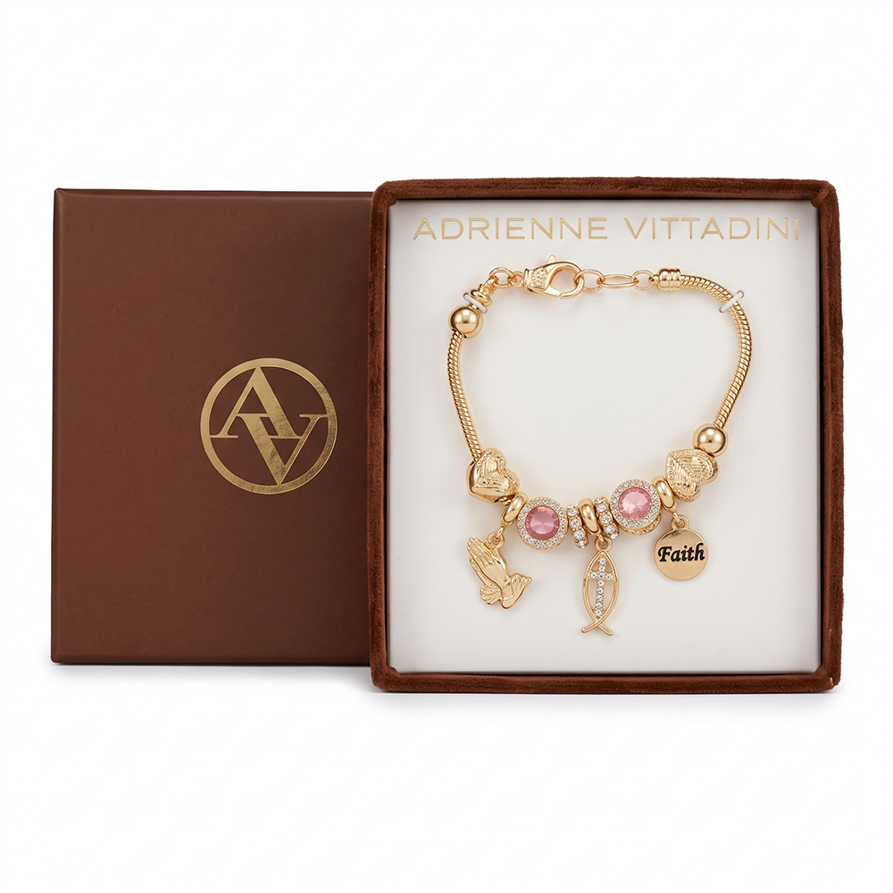Adrienne Vittadini  Pulsera Pandora Gold