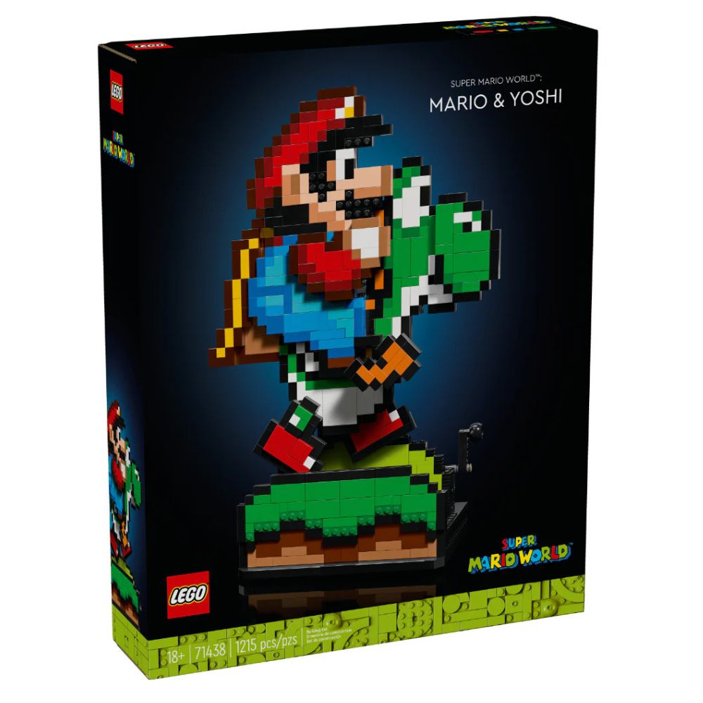 Lego Super Mario World Mario & Yoshi  1215 pzs 18+