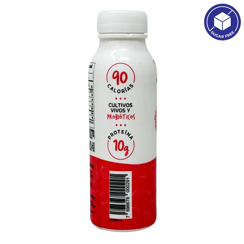 Yolo Yogurt Griego Liquido Descremado Fresa 200ml