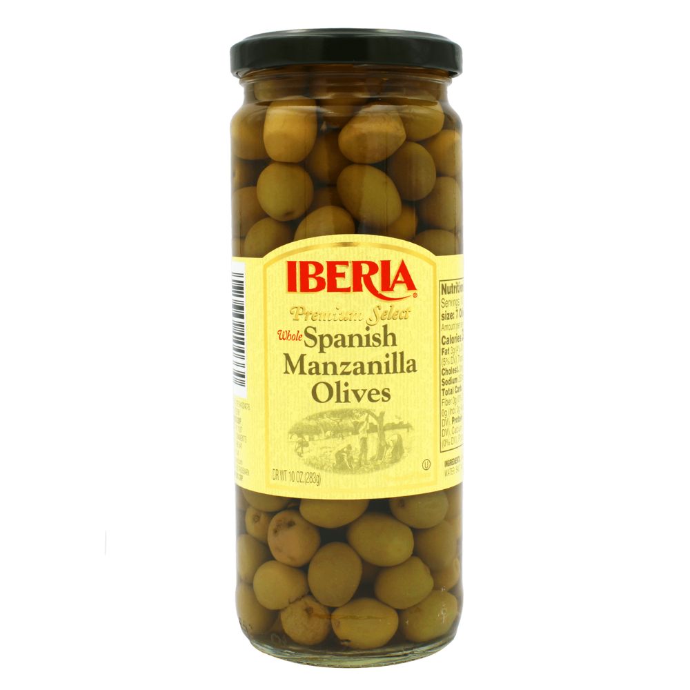 Iberia Aceitunas Spanish Manzanilla Olives 198gr