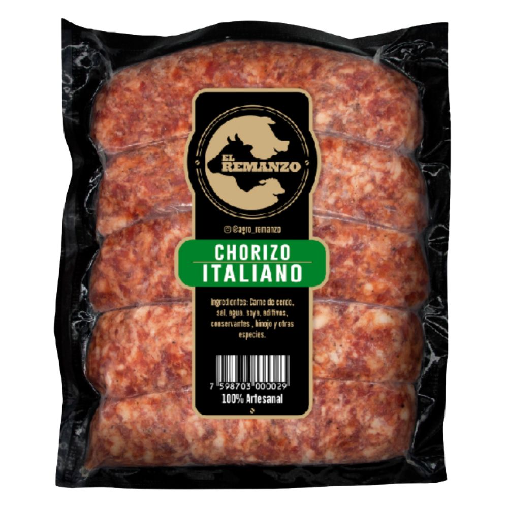 El Remanzo Chorizo Italiano 5Und
