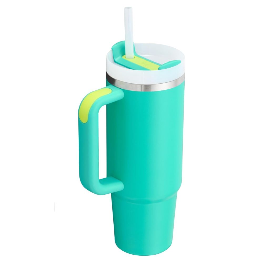 Stanley Termo Quencher H2.0 FlowState Tumbler 30oz Tropical Teal