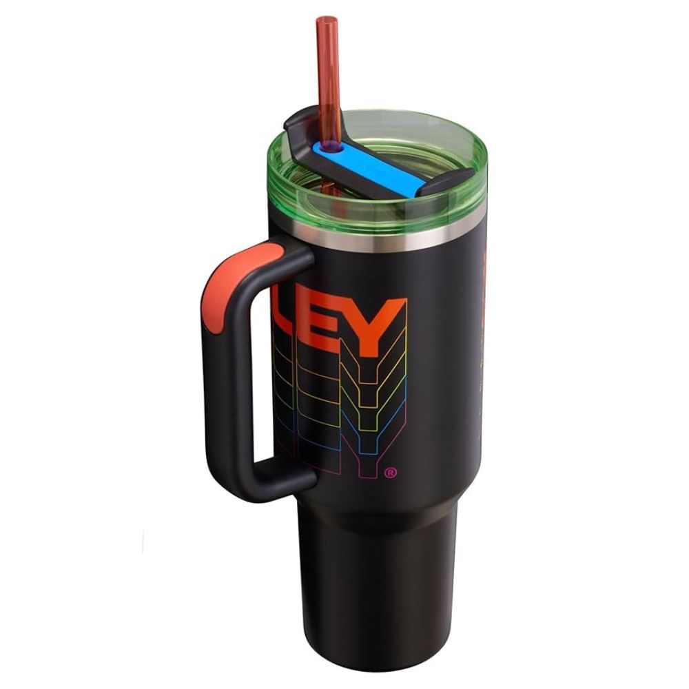 Stanley Termo Quencher H2.0 FlowState Tumbler 40oz Black Reverb