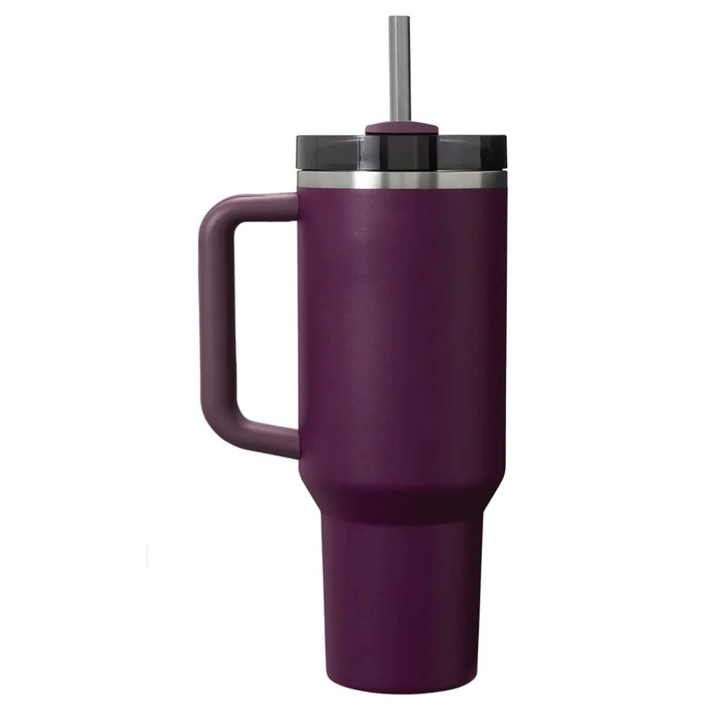 Stanley Termo Quencher H2.0 FlowState Tumbler 40oz Plum