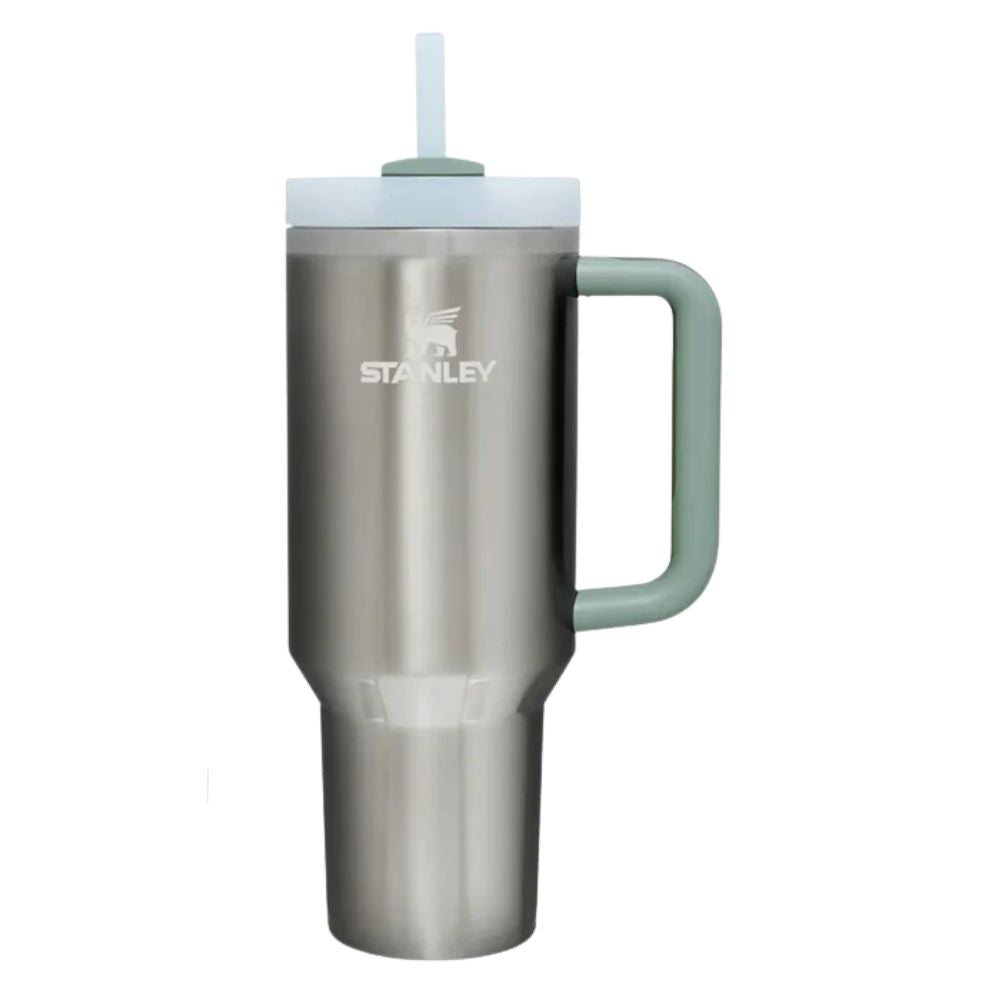 Stanley Termo Quencher H2.0 FlowState Tumbler 40oz Brushed Stainless
