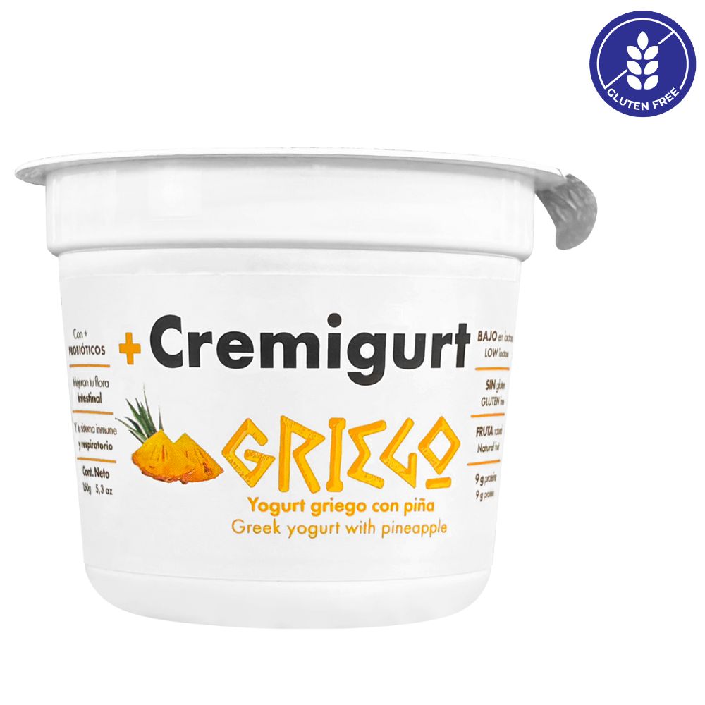 Cremigurt Yogurt Griego de Piña 150gr