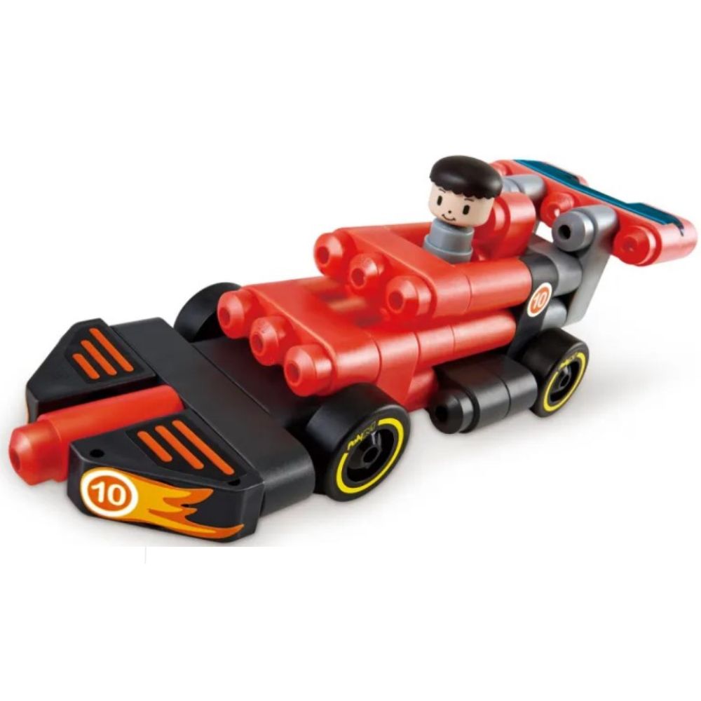 PolyM Racing Car 31 Pzas 2-6 Years