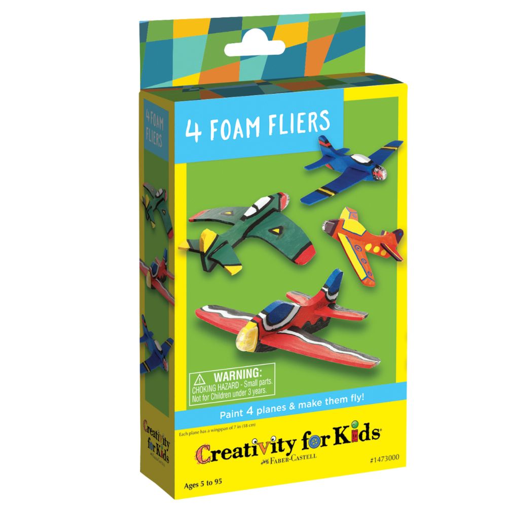 Creativity For Kids 4 Foam Fliers 5 Ages+