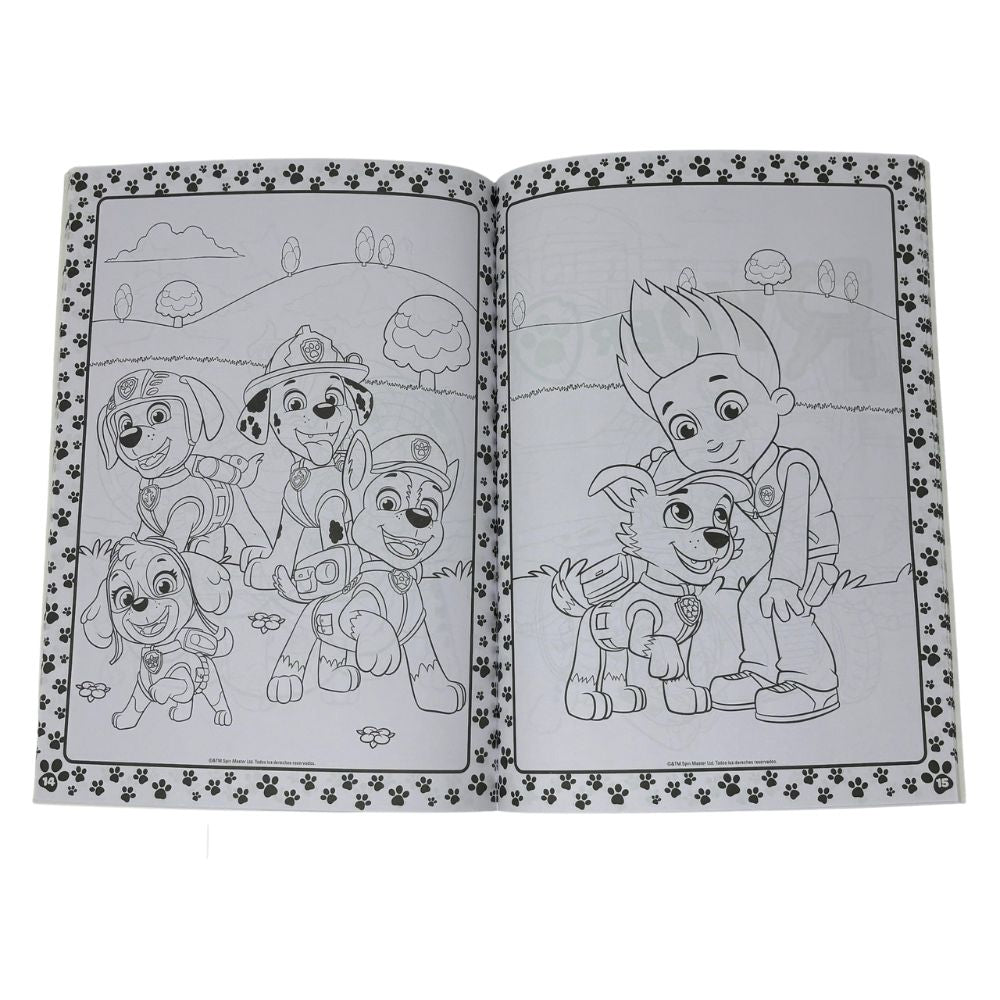 Sicoben Mundo de Colores Paw Patrol + 4 Creyones