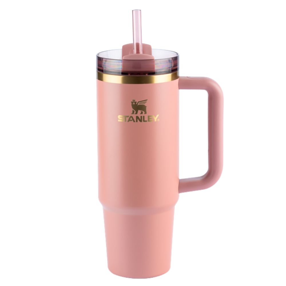 Stanley Termo Quencher H2.0 FlowState Tumbler 40oz Antique Pink