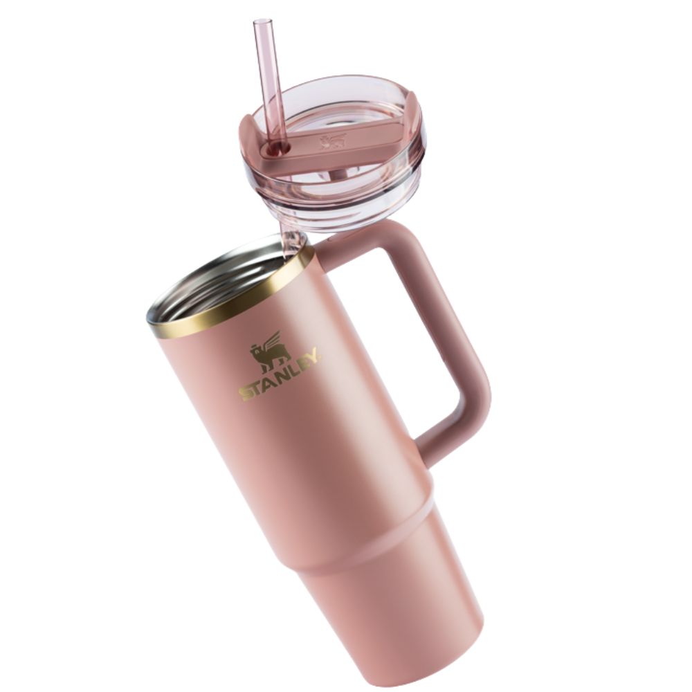 Stanley Termo Quencher H2.0 FlowState Tumbler 40oz Antique Pink