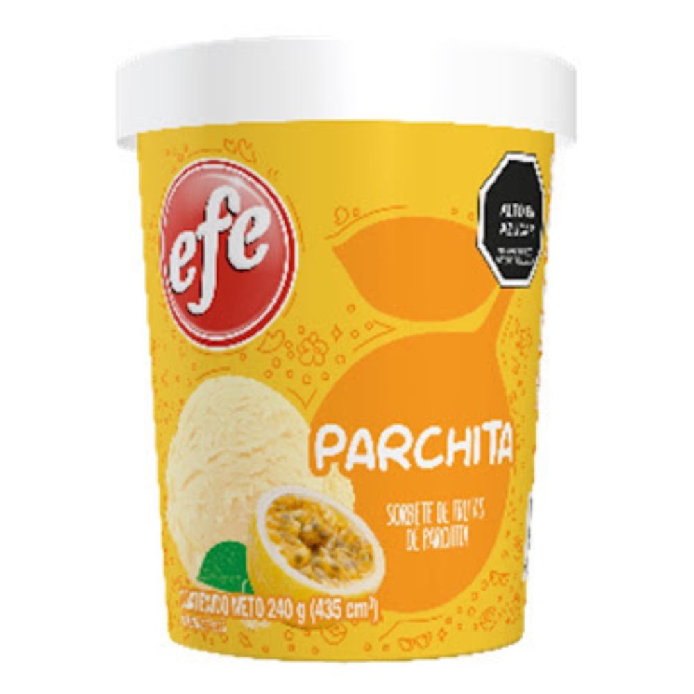 Helado Efe Fruta Parchita 435ml