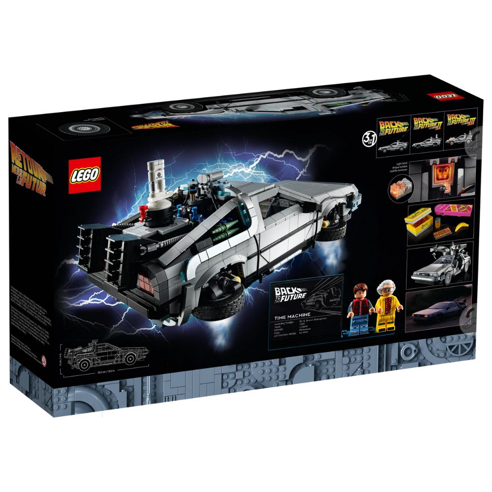 Lego Back To The Future 1872 Piezas 7+