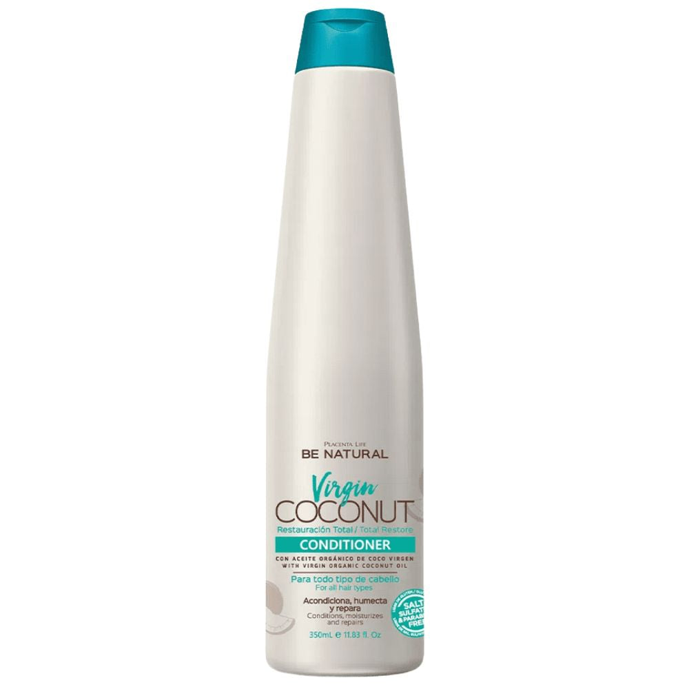 Be Natural Virgin Coconut Acondicionador Restauracion Total 350ml
