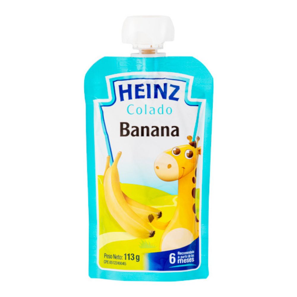 Heinz Colado de Banana Sachet 113gr