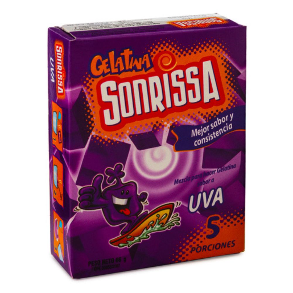 Sonrissa Gelatina de Uva 66gr