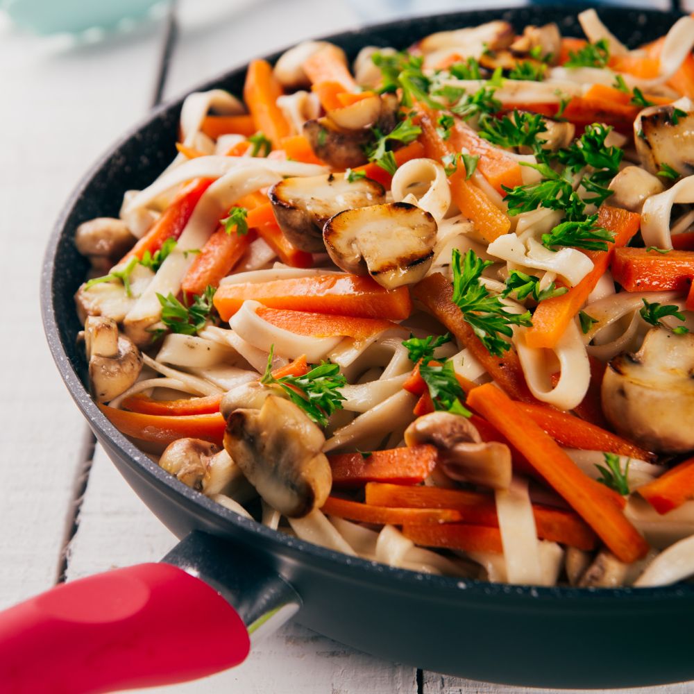 Mageflon Wok Con Tapa Vulcano 28cm