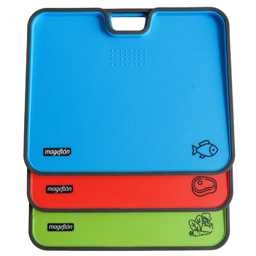 Mageflon Set de 3 Tablas Para Picar 34 x 28cm