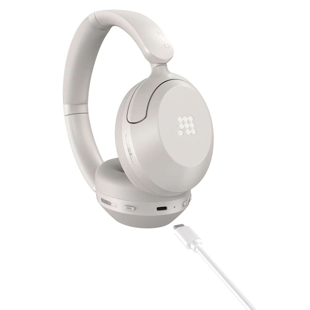 Cubitt Power Headphones – Cancelación de Ruido Híbrida y Sonido Inmersivo Rosewood