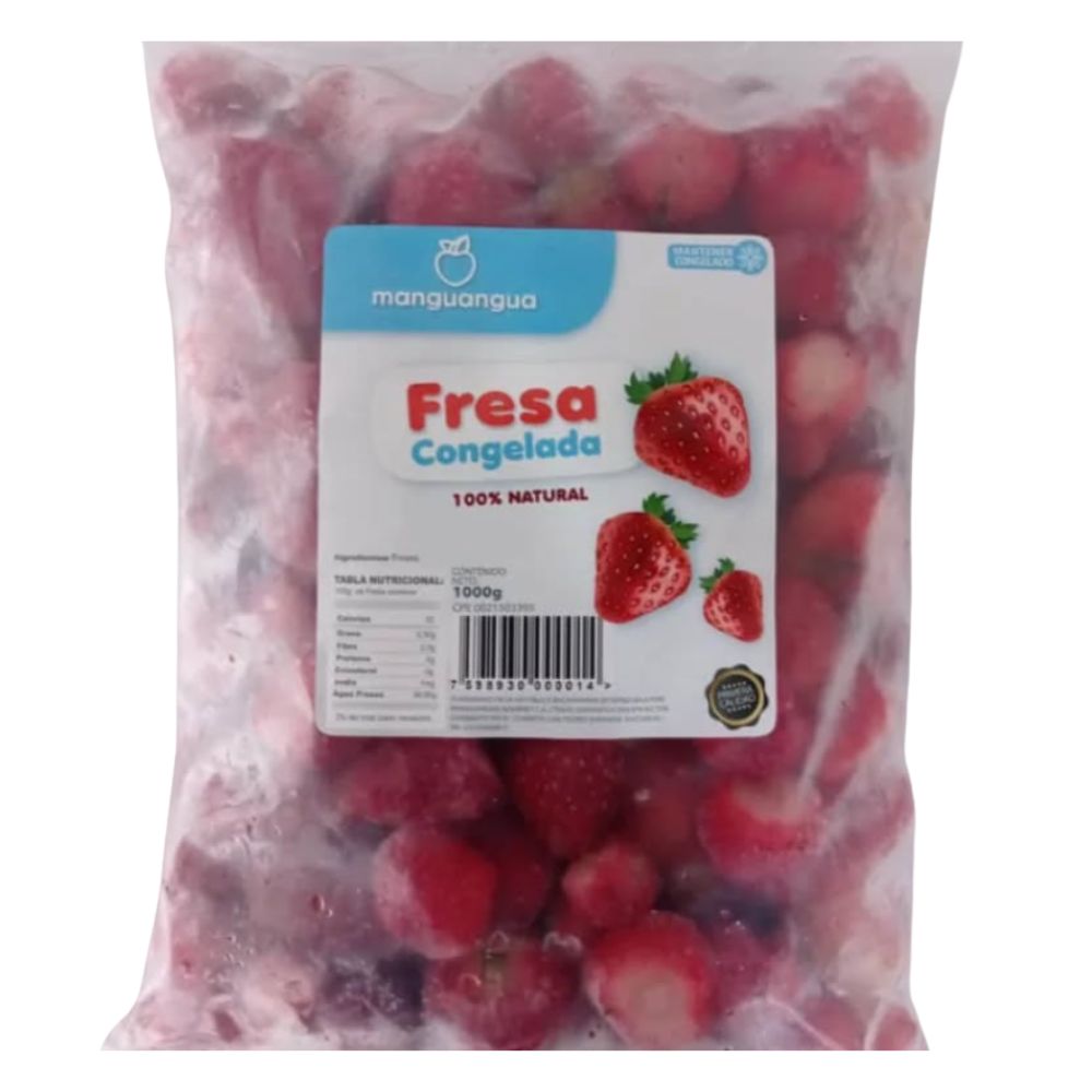 Manguangua Fresas Congeladas 1kg