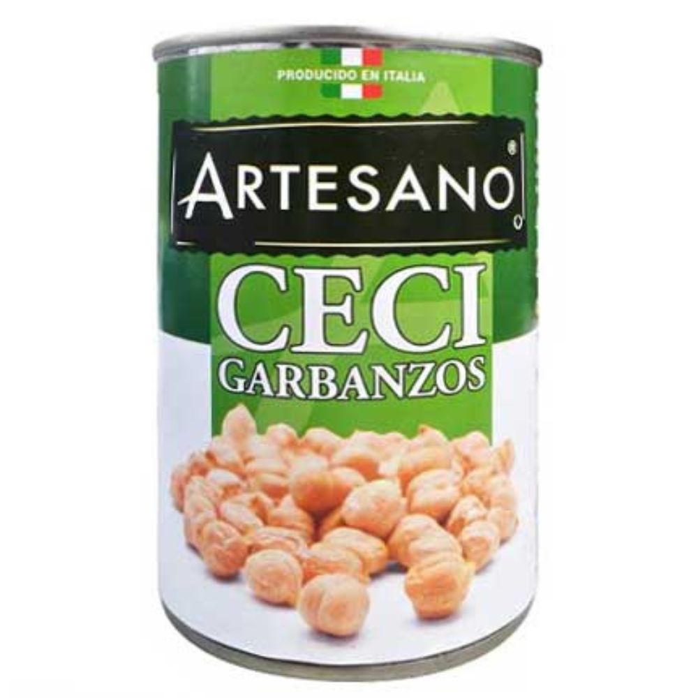 Artesano Garbanzos Enlatados 100% Italiano 400gr