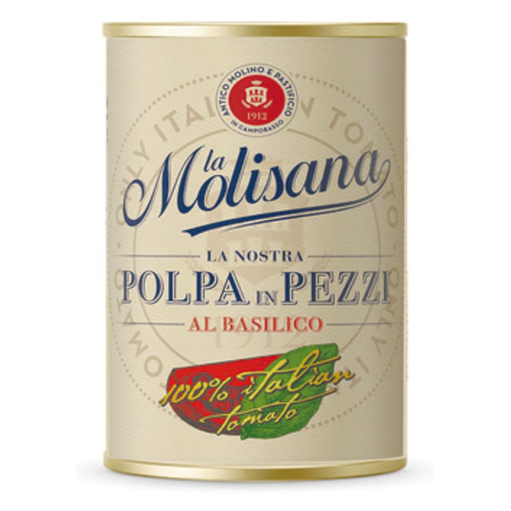 La Molisana Polpa In Pezzi Al Basilico La Molisana 400gr