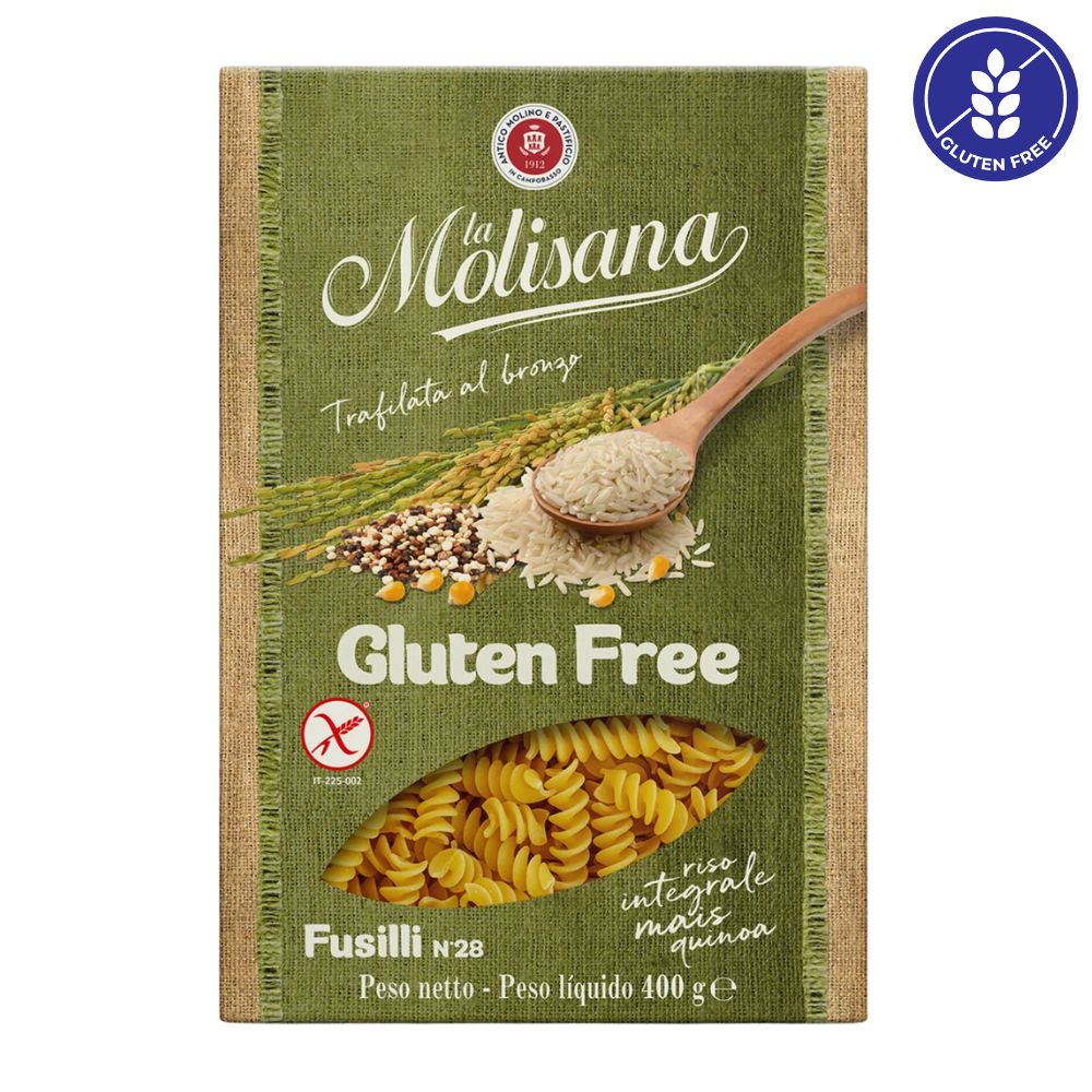 La Molisana Fusilli Gluten Free N28 400gr