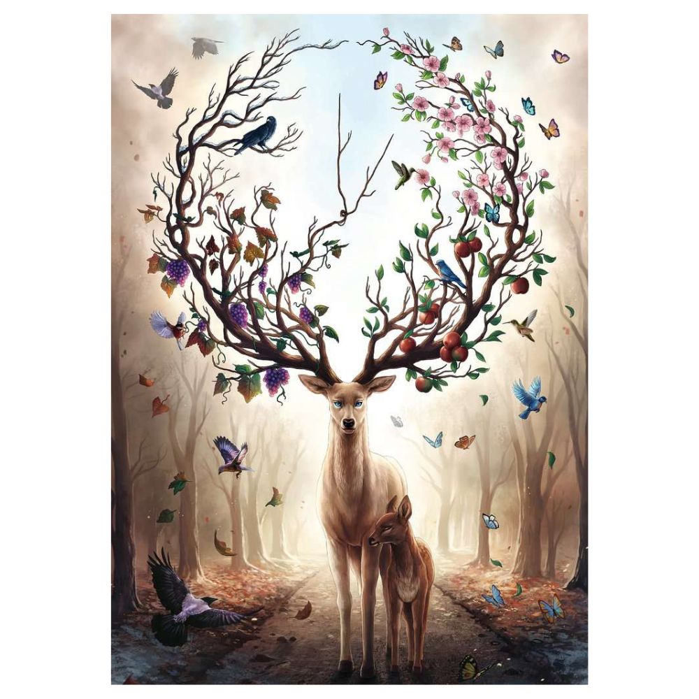 Ravensburger Rompecabezas Magical Deer 1000 Pzas