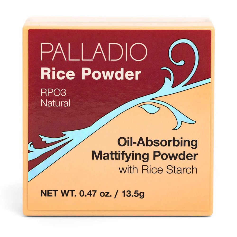 Palladio Rice Powder Natural Oil-Absorbing Mattifying Powder 13.5gr