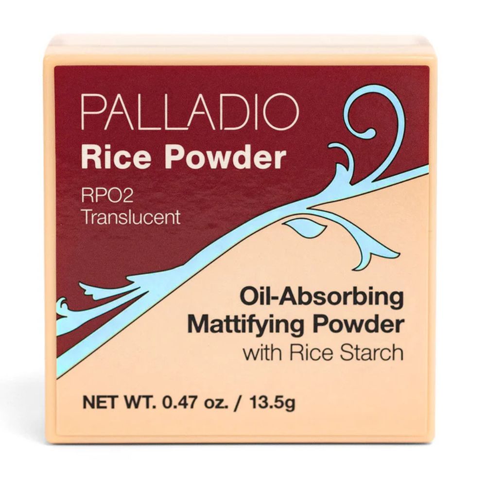 Palladio Rice Powder Translucent Oil-Absorbing Mattifying Powder 13.5gr