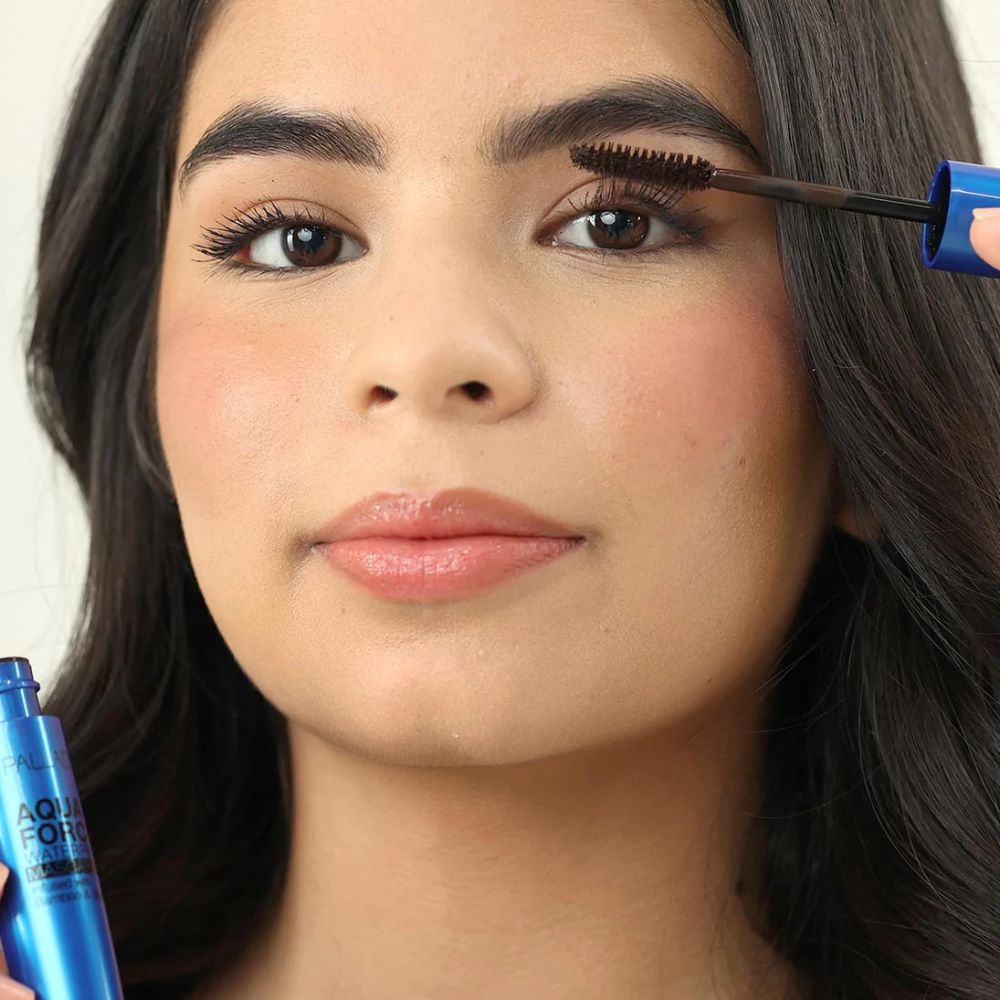Palladio Aqua Force Waterproof Mascara Marron Infused With Bamboo & Vitamin E 12ml